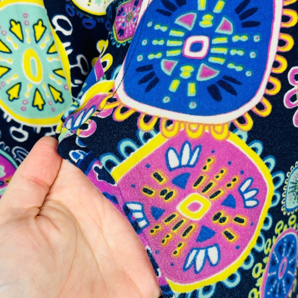 Lularoe Patchwork Geometric Multicolored High Ris… - image 6